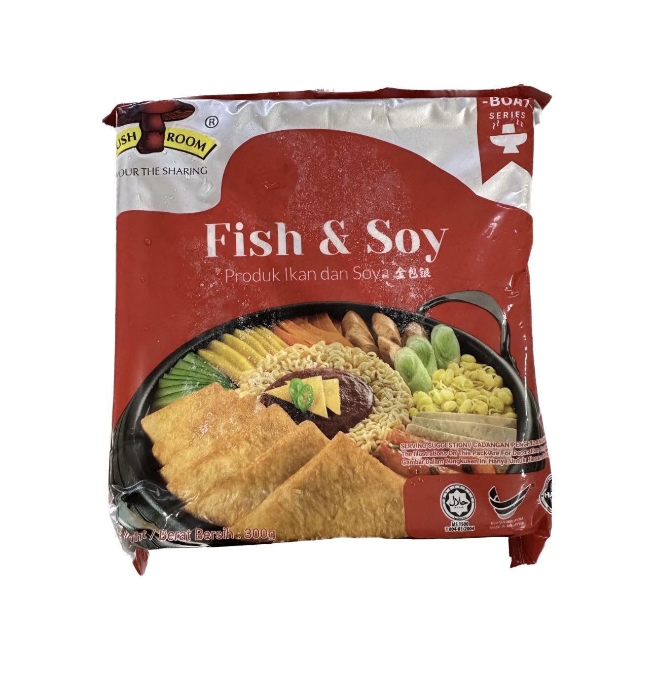 QL-MF FISH & SOY  10PCS (30pack/ctn)