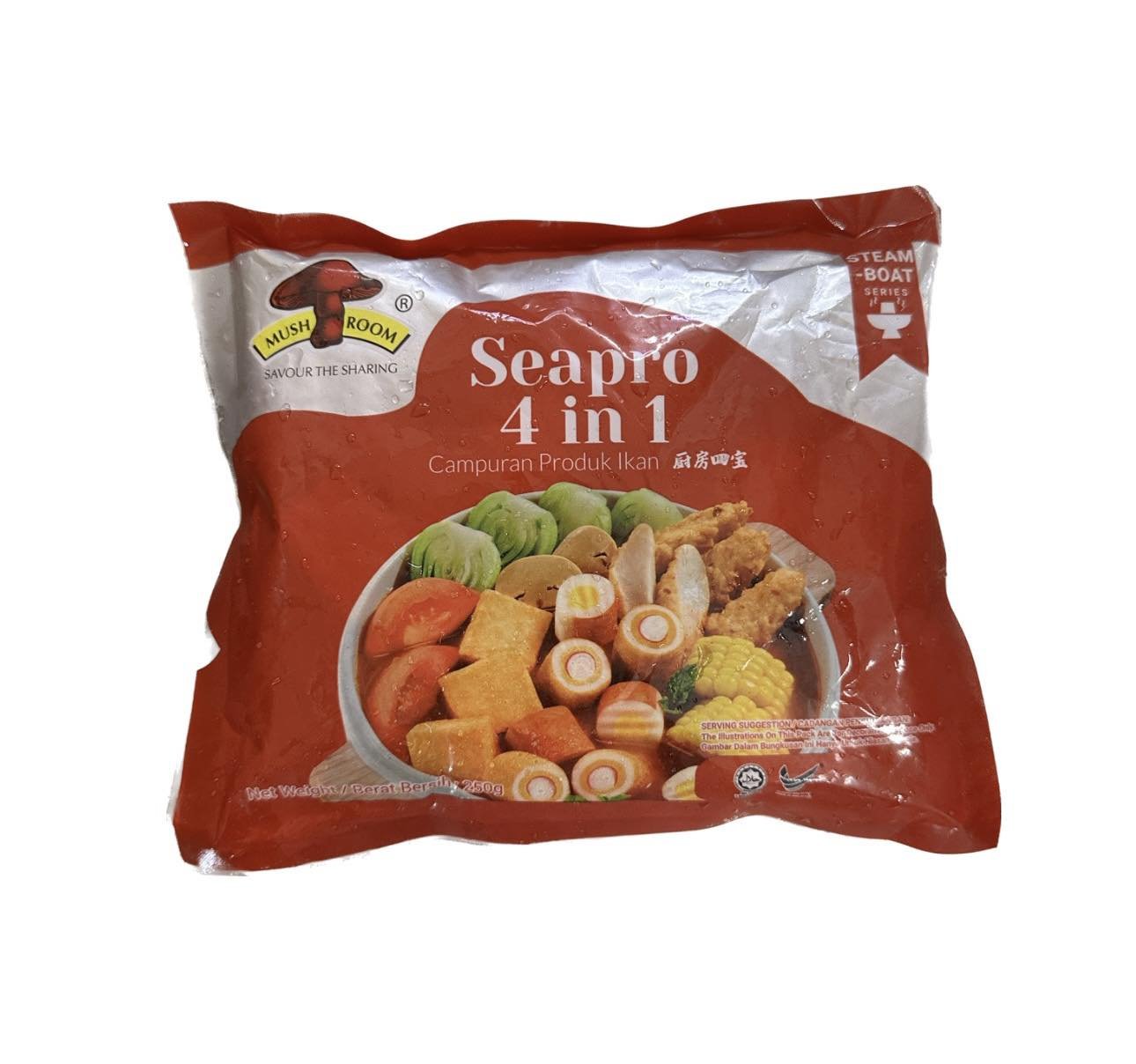 SEAFOOD PRODUCT 4IN1 (48pack/ctn)