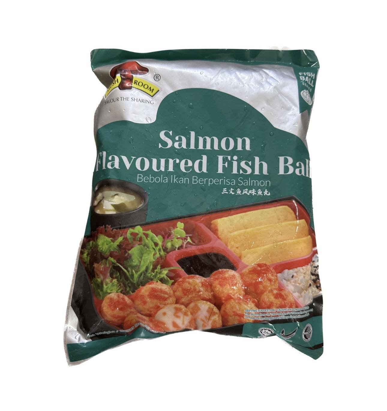 FLAVOURED SALMON BALL 500GM (20pack/ctn)