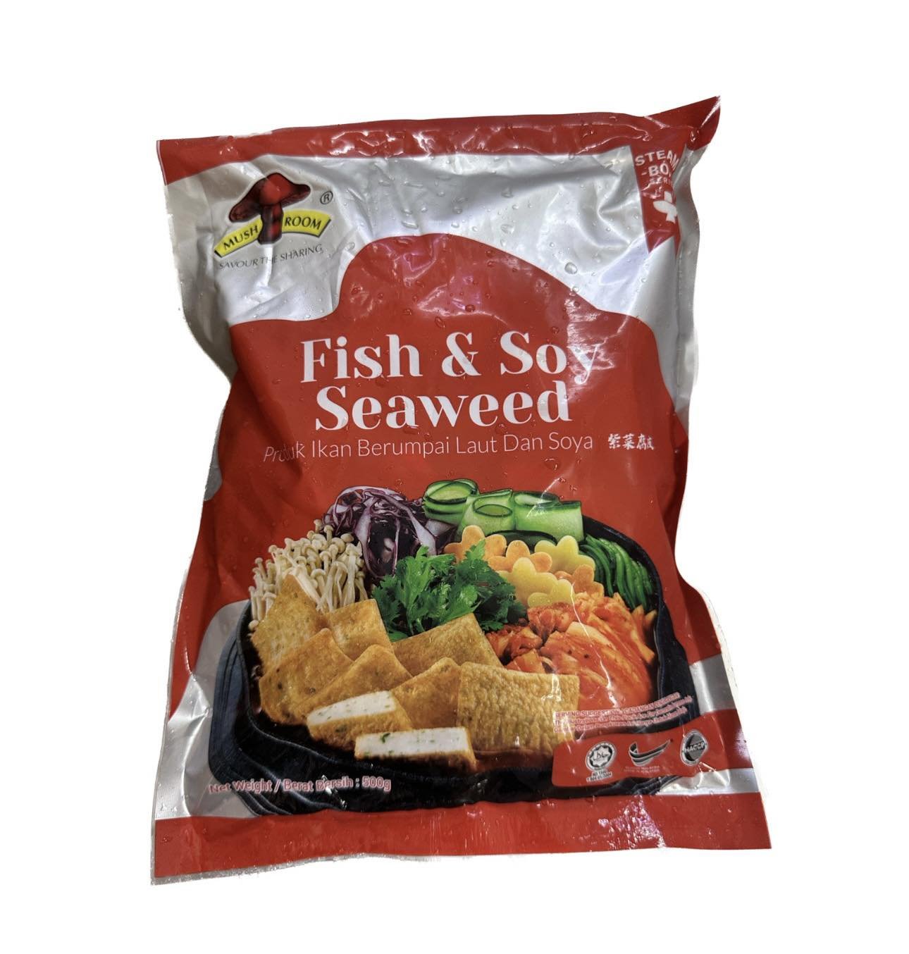 FISH N SOY(SEAWEED) 500GM (20pack/ctn)