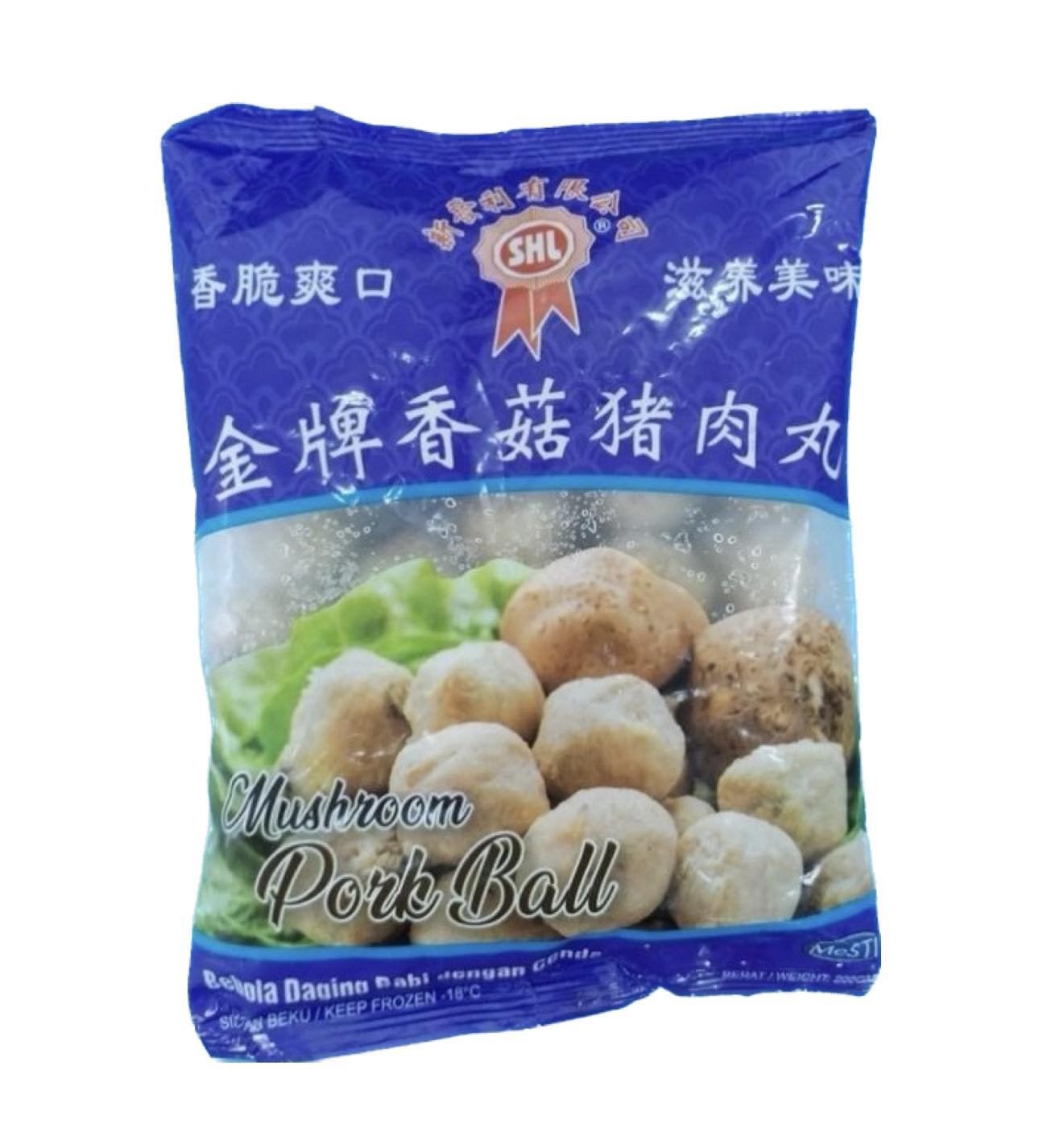 PORK BALL (MUSHROOM)200G(100pack/ctn)