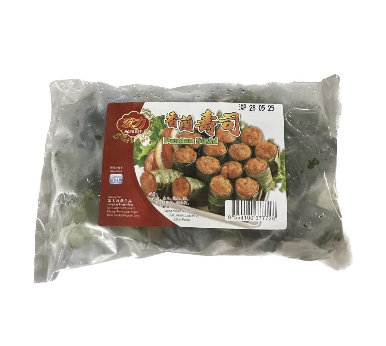PANDAN SUSHI ˾ 25PCS (40pack/ctn)