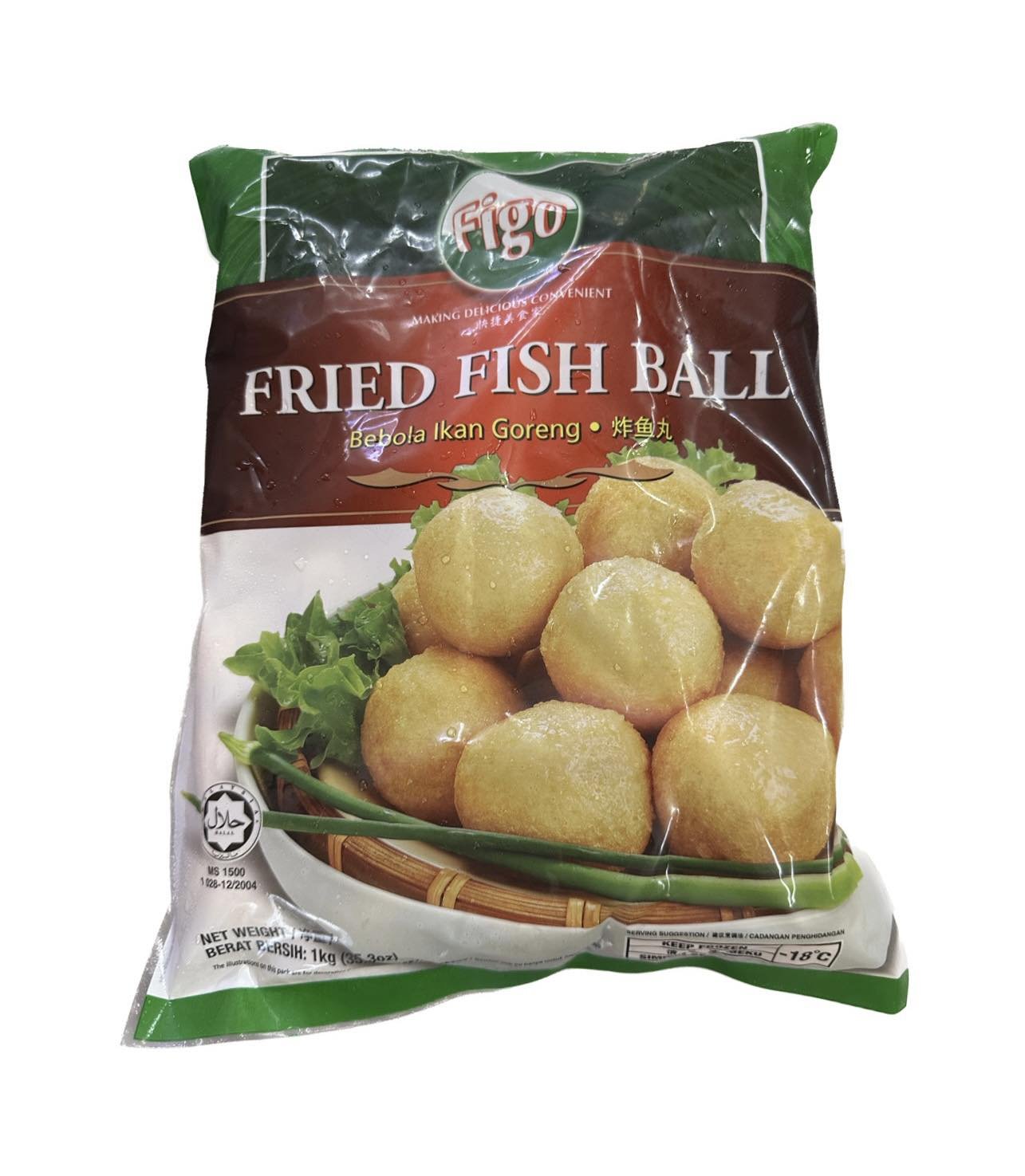 FRIED FISH BALL ը1kg (10pack/ctn)