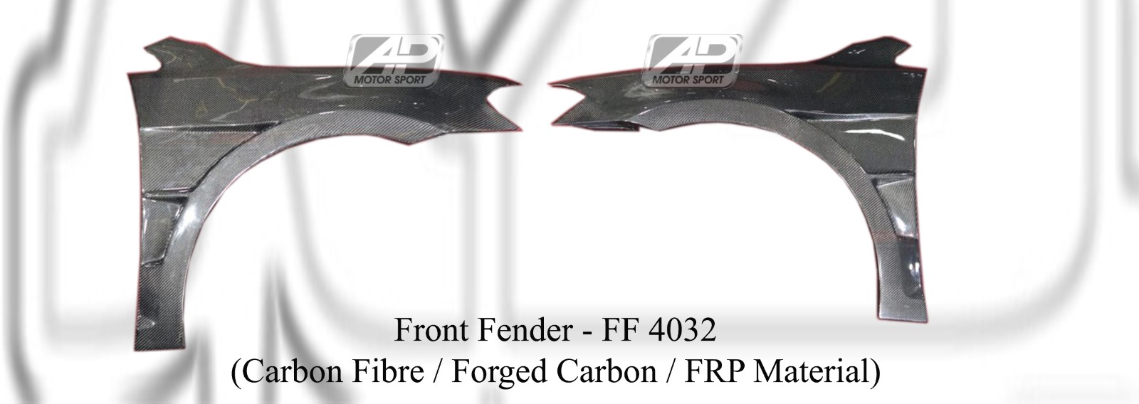 Volkswagen Jetta Front Fender (Carbon Fibre / Forged Carbon 