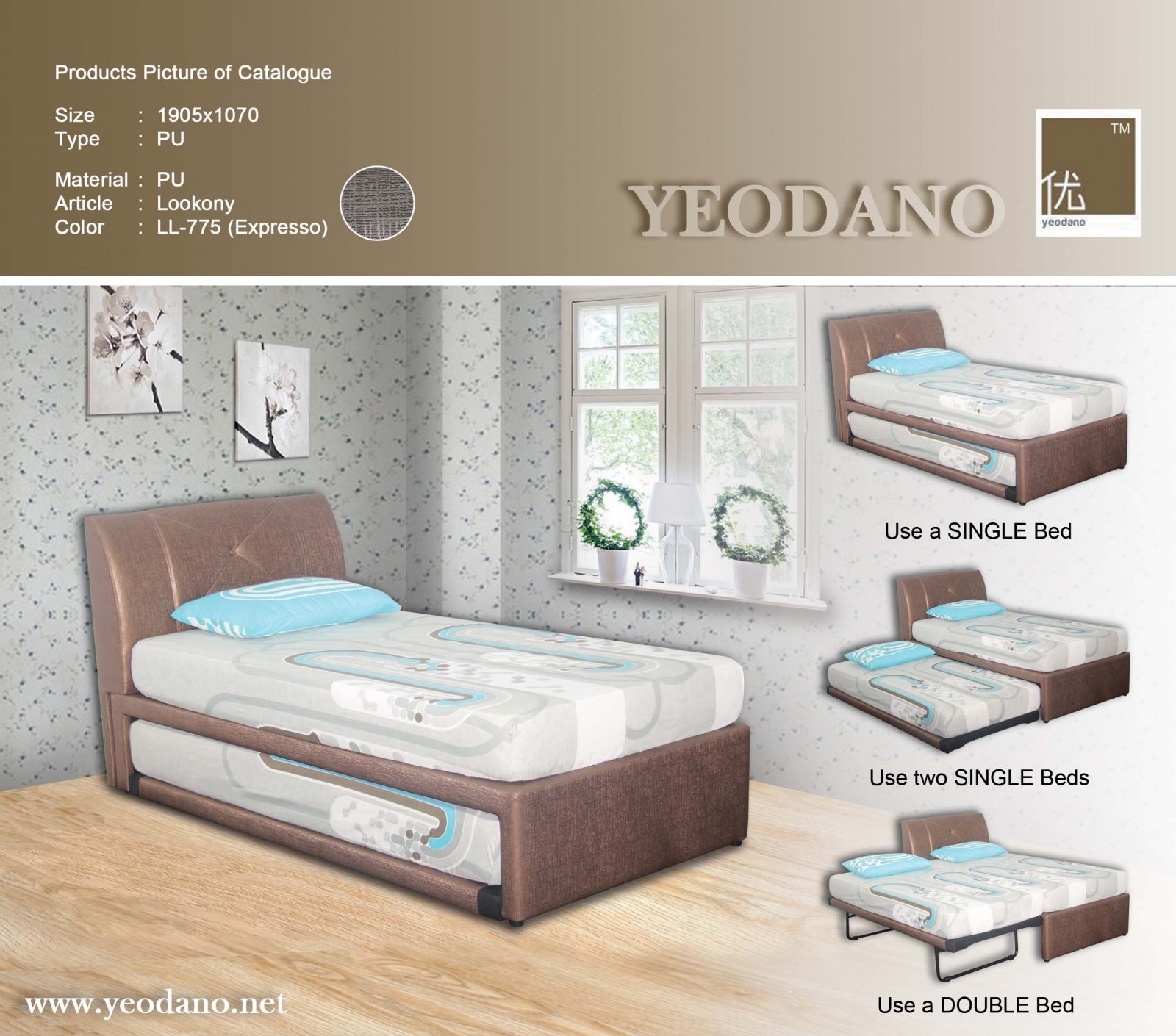 ND 621 - Pull Out Bed