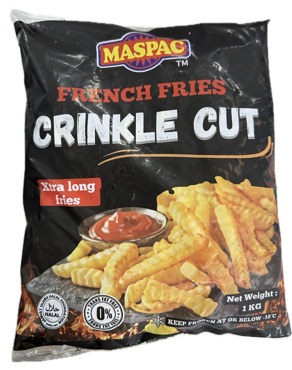 CRINKLE CUT  12 KG  12 KG 12pack/ctn