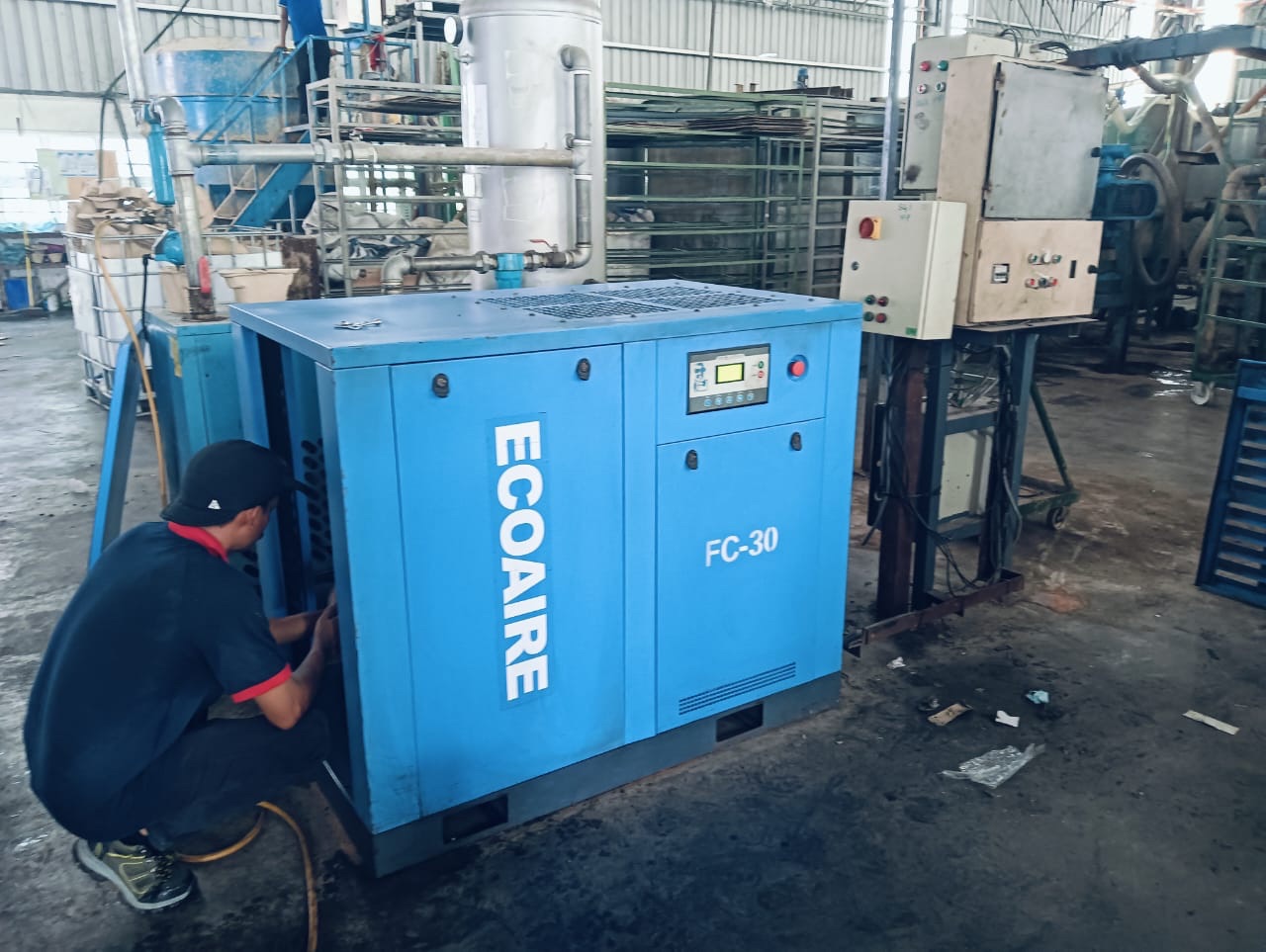 Service ECOAIRE Screw Compressor FC-30