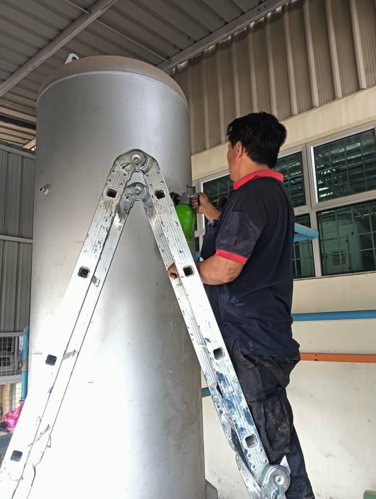 Service Air Receiver Tank 
