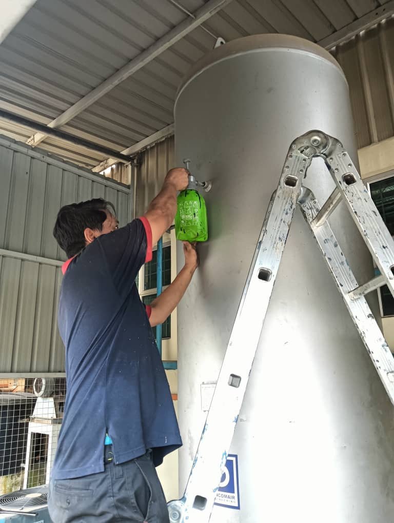 Service Air Receiver Tank