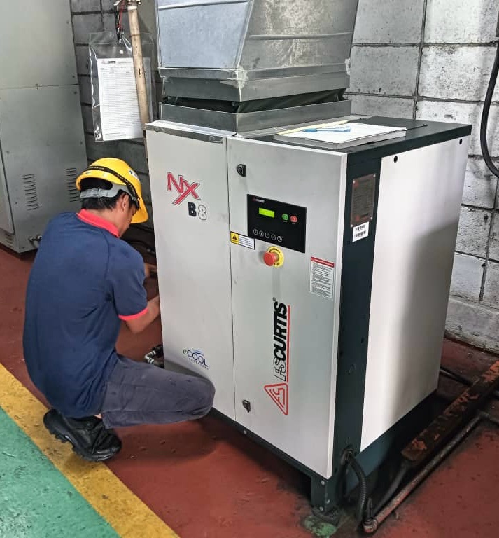 Service FUSHENG Air Compressor 