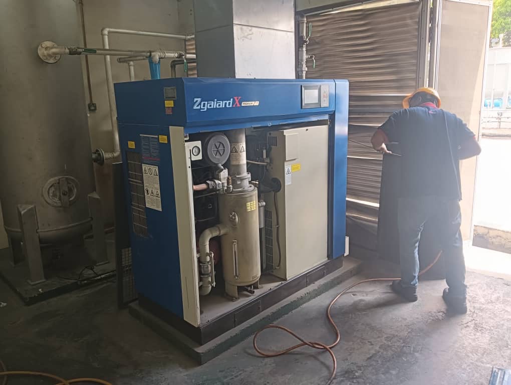 Service Mitsui Seiki Air Compressor 