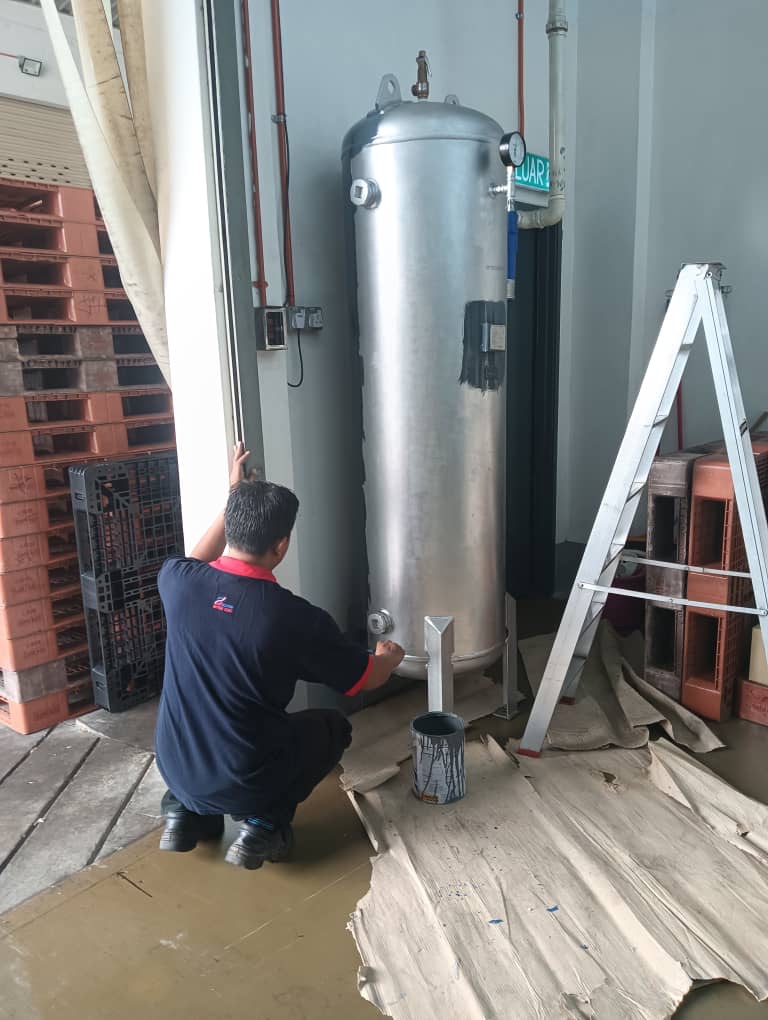 Service Air Receiver Tank 