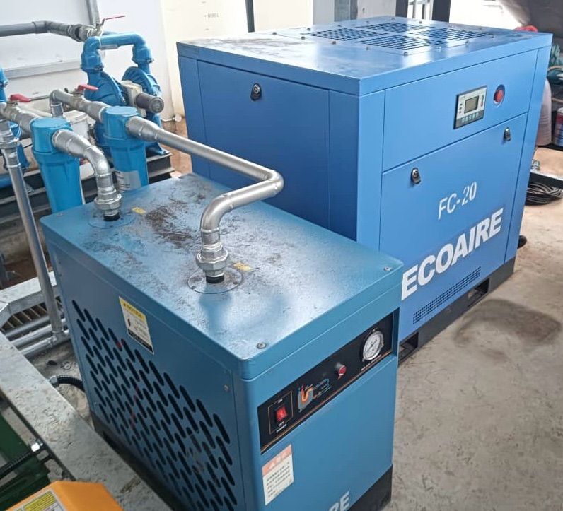ECOAIRE 20 HP Screw Compressor System FC-20