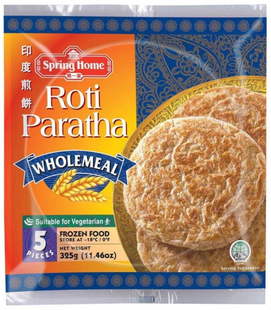 TYJ-ROTI PARATHA-WHOLEMEAL 5'PCS