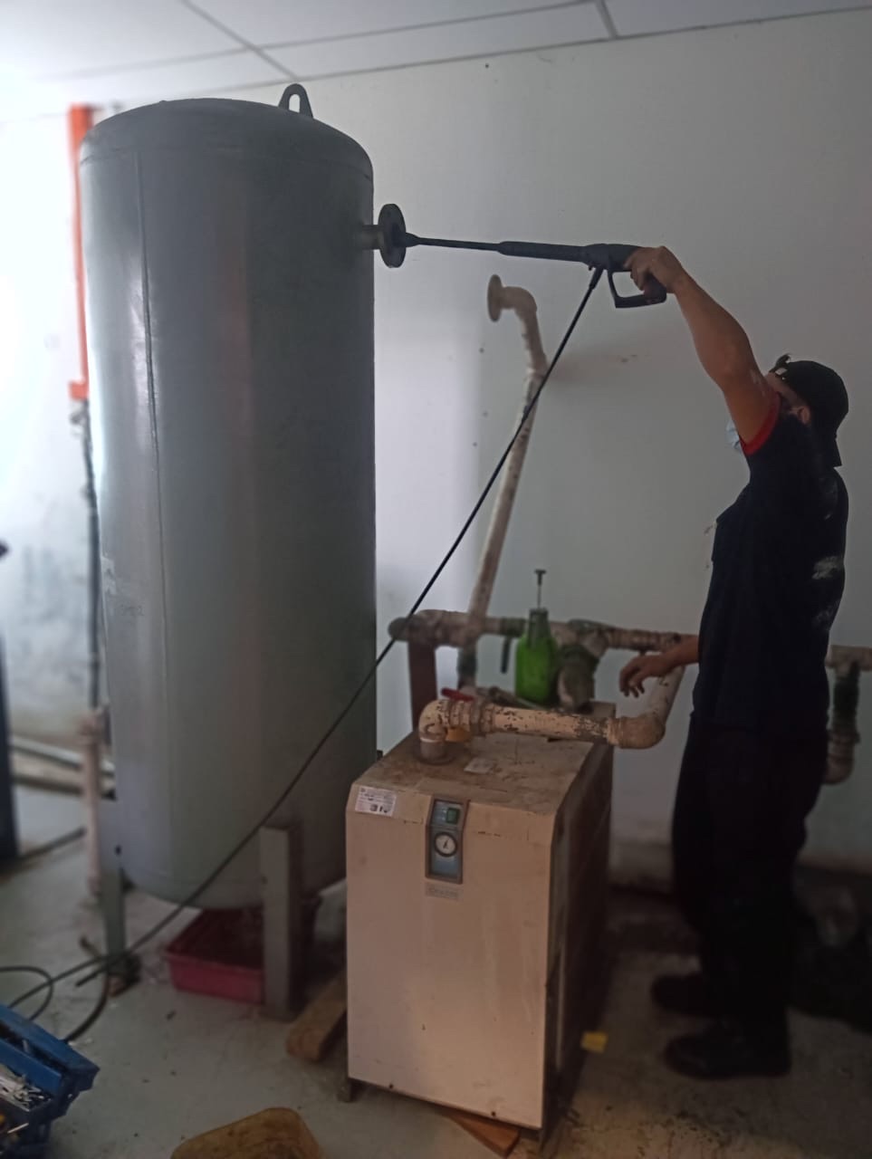 Service Air Receiver Tank 