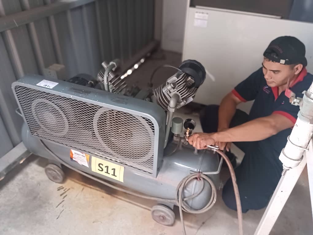 Service 5 HP Piston Air Compressor 