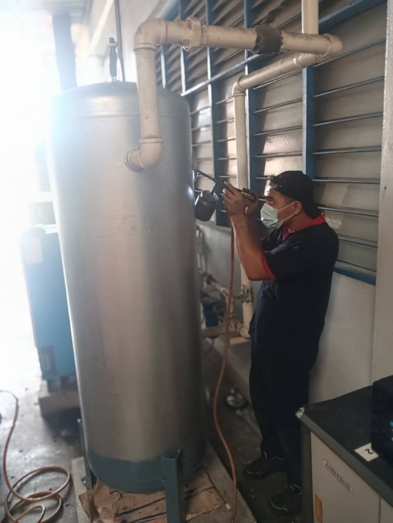 Service Air Receiver Tank 