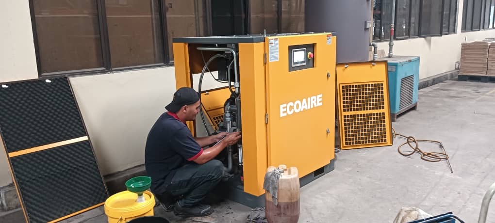 Service ECOAIRE Screw Compressor 