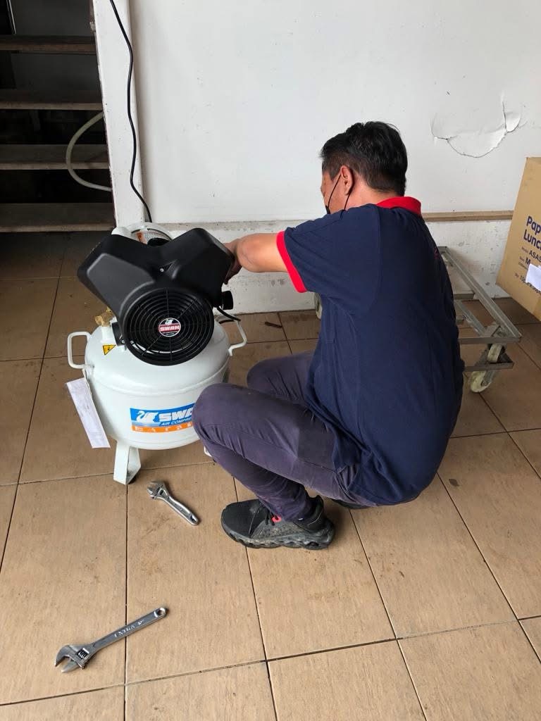 Testing And Commissioning Swan Air Compressor 