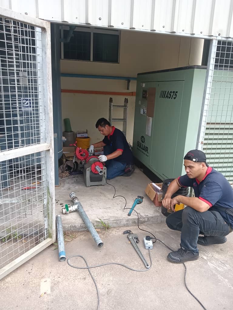 Air Piping Installation Works 