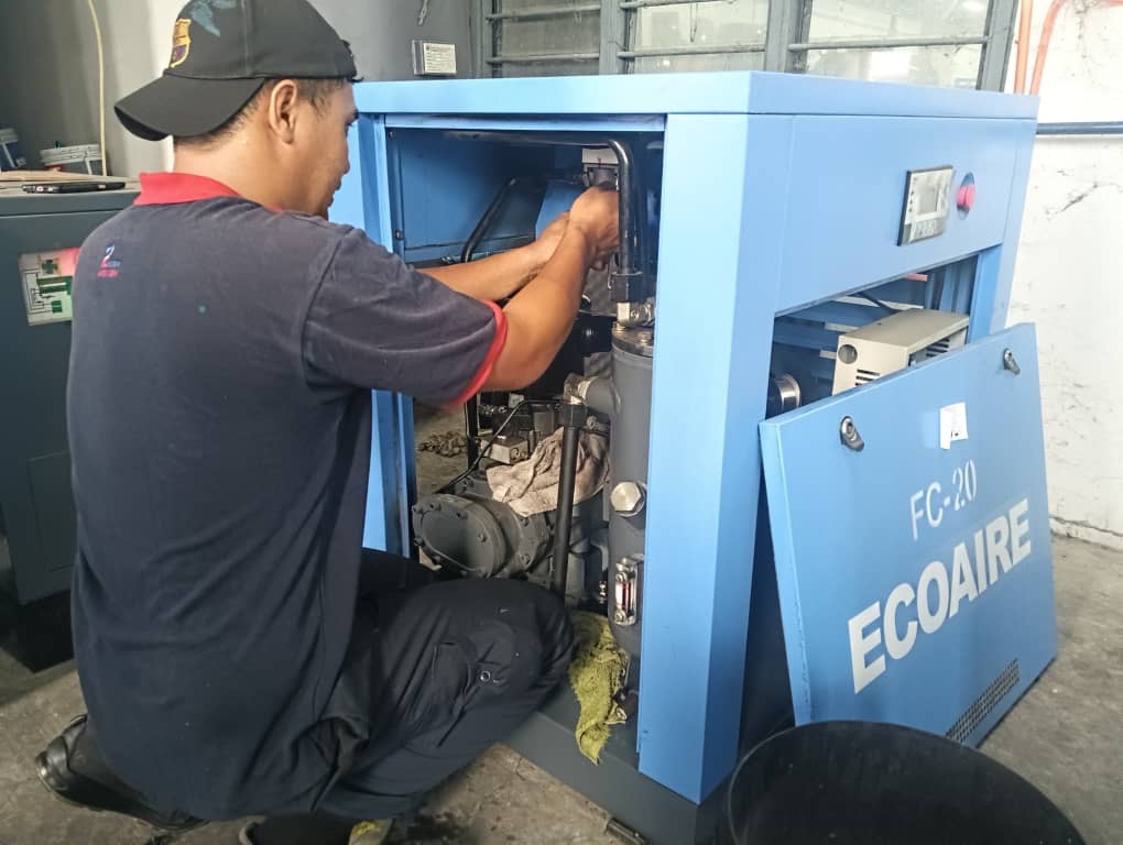 Repair ECOAIRE Air Compressor FC-20