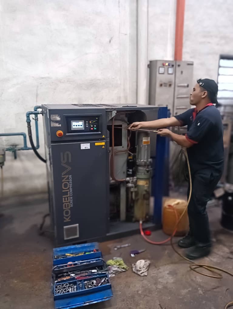 Service Kobelco Air Compressor 