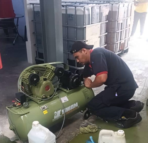 Service Swan Air Compressor 