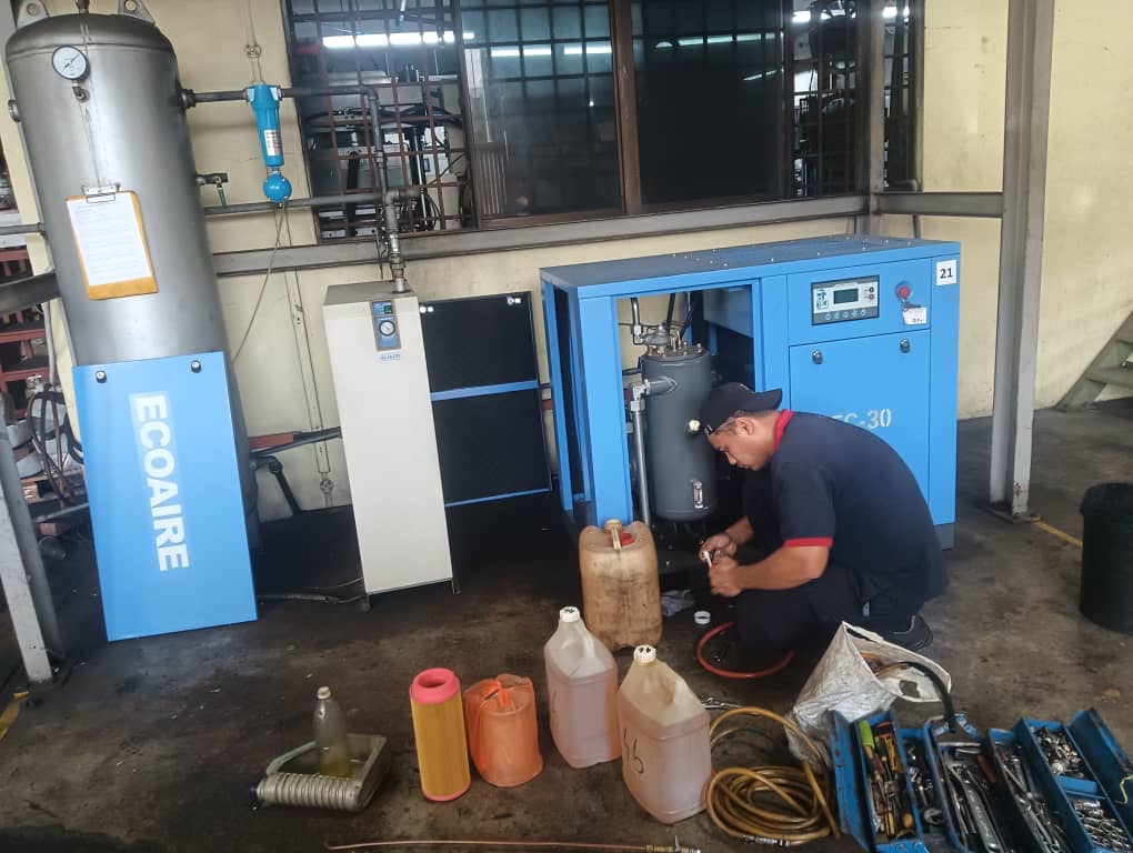 Service ECOAIRE Air Compressor 