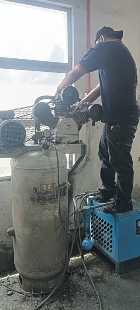 Service 5 HP Jaguar Air Compressor 