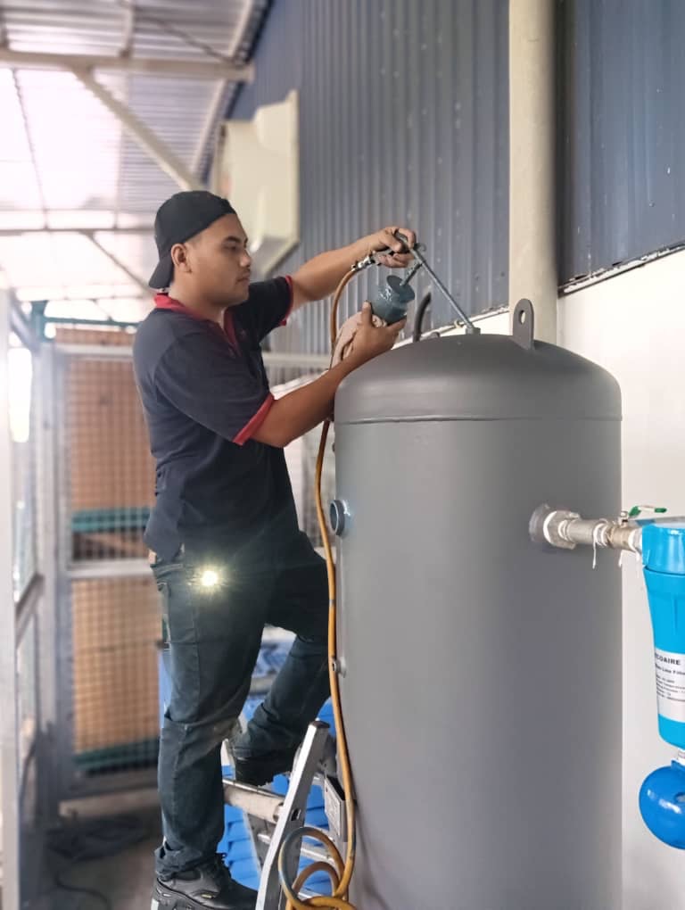 Service 500 Litres Air Receiver Tank 