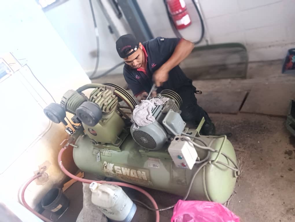 Service And Repair Swan Air Compressor SVP-205
