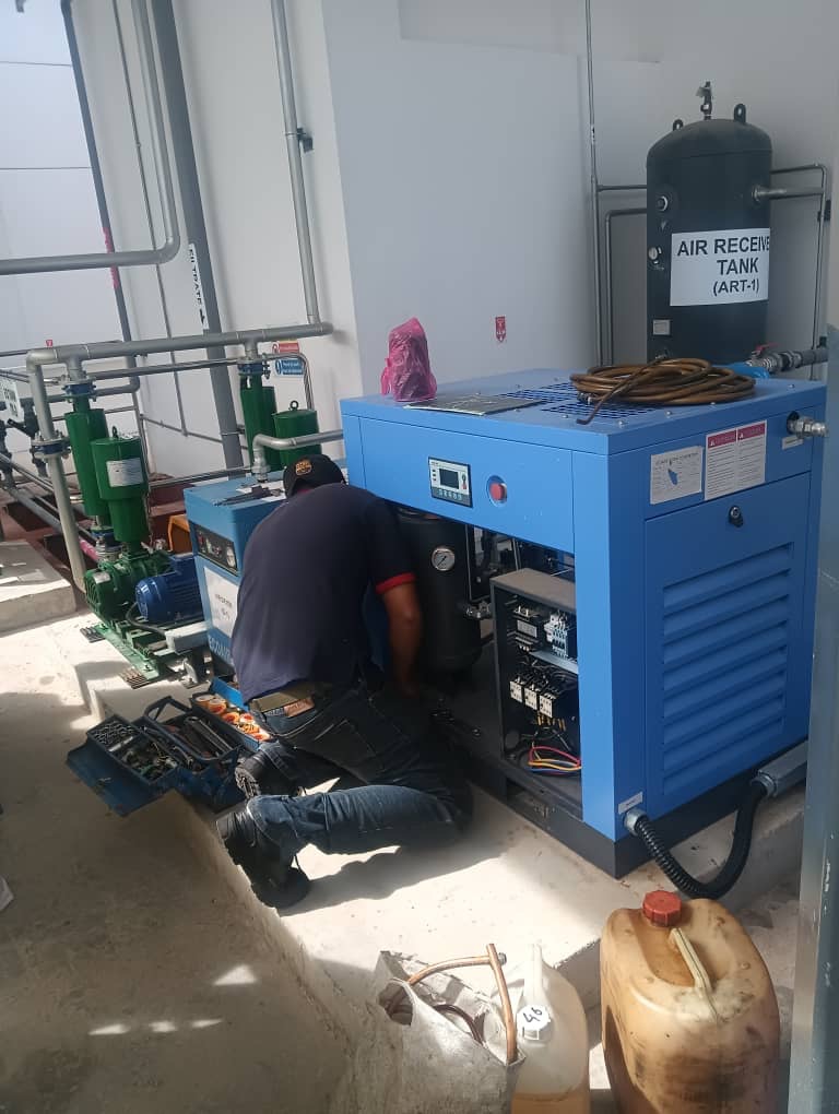 Service Screw Compressor 