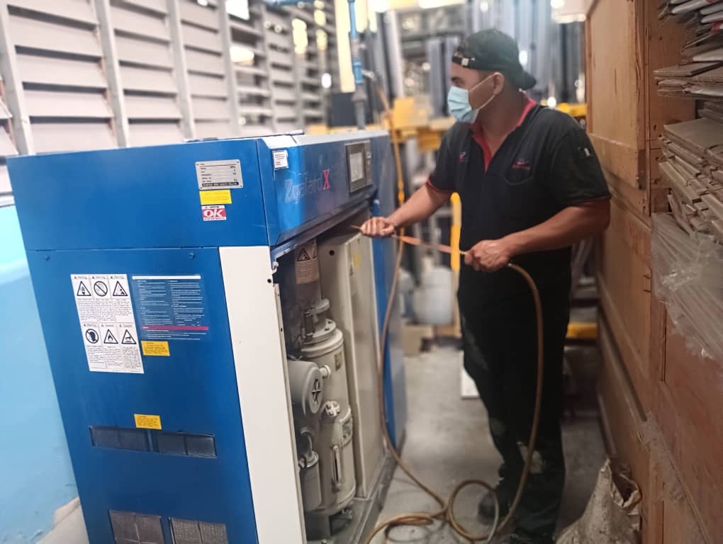 Service Mitsui Seiki Air Compressor 