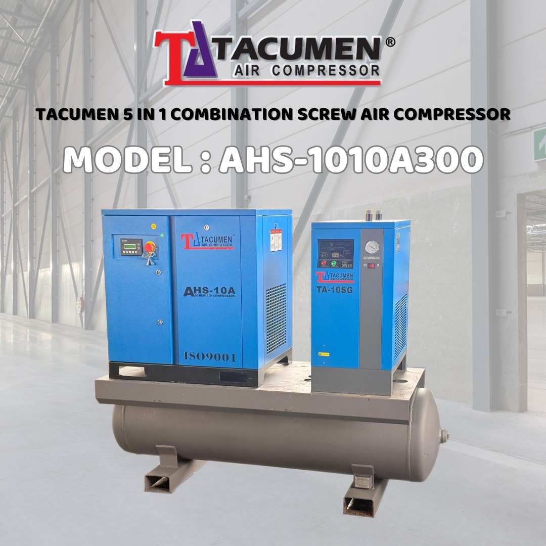 Tacumen 5 In 1 Screw Compressor AHS-1010A300