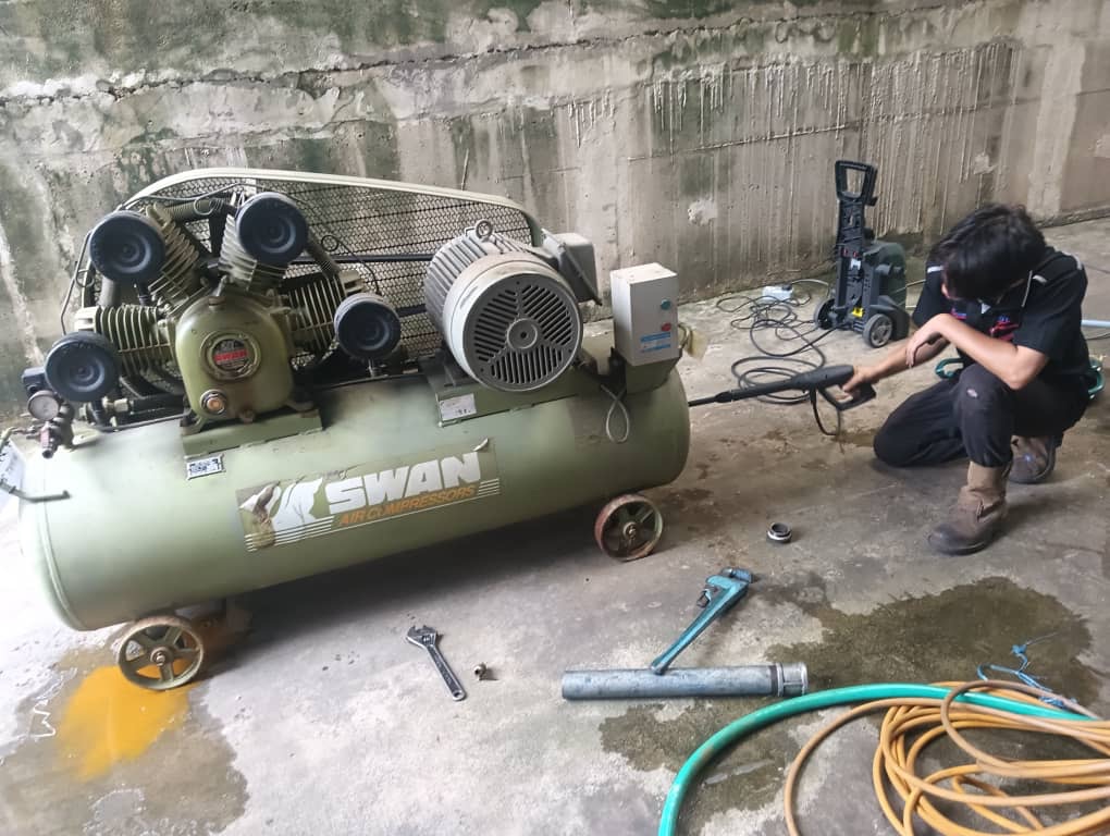 Service Swan Air Compressor Tank 