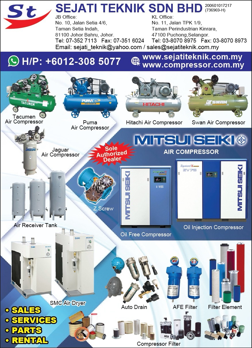 Sales & Services Air Compressor System 