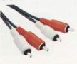 2 RCA PLUG TO 2 RCA PLUG