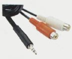 CABLE STEREO PLUG TO JACK (LK-0581)
