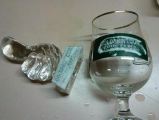 cream coating Etching
