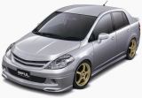 nissan latio bodykit..p on