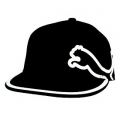 Puma Golf 210 Monoline Flat Brim Cap - Black/White