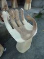 Hand Chair.Wood Carved.Home Deco.Hiasan.Johor.Fengshui.Decoration.Water Pond