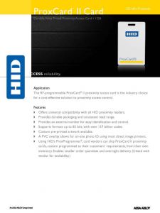 Hid-1326-Proxcard