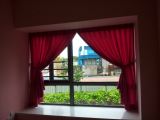 Curtain at Bay Window