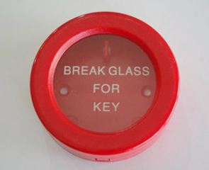 Break glass for key/Emengency key box