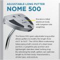 PING NOME 500 STRAIGHT Black Putter 