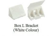 BOX L BRACKET (WHITE COLOUR)