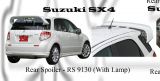Suzuki SX4 Rear Spoiler with lamp