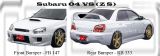 Subaru 04 Version 8 Front Bumper & Rear Bumper 