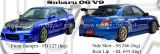 Subaru 06 Version Ing Front Bumper, Side Skirt & Rear Lip